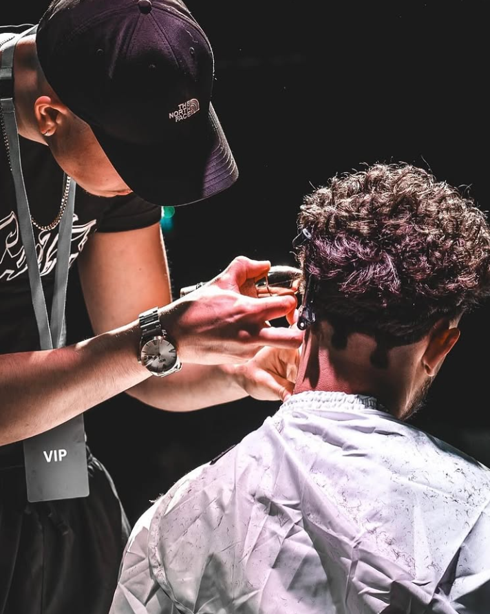 Barber work by Ruben Hand in Headford, Galway